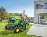John Deere X350R Rear Collect and Mulching 42" Ride On Lawn Mower - Image 2