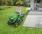 John Deere X350R Rear Collect and Mulching 42" Ride On Lawn Mower - Image 5